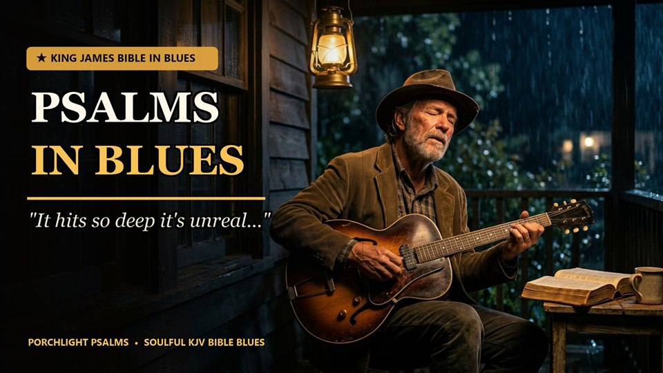 These Psalms Sound Like They Were Born in the Blues | Soulful Gospel Blues for Peace & Rest